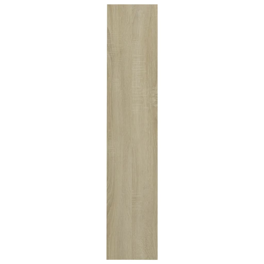 Wandschoenenkast Spaanplaat Kleurig Sonoma Eiken 1 80 x 18 x 90 cm