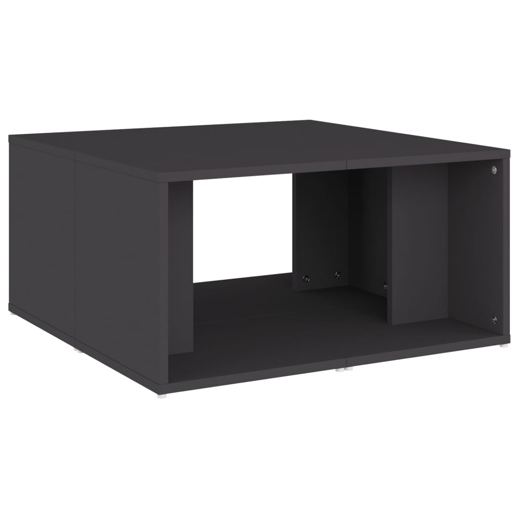 Salontafels 33X33X33 Cm Spaanplaat Grijs