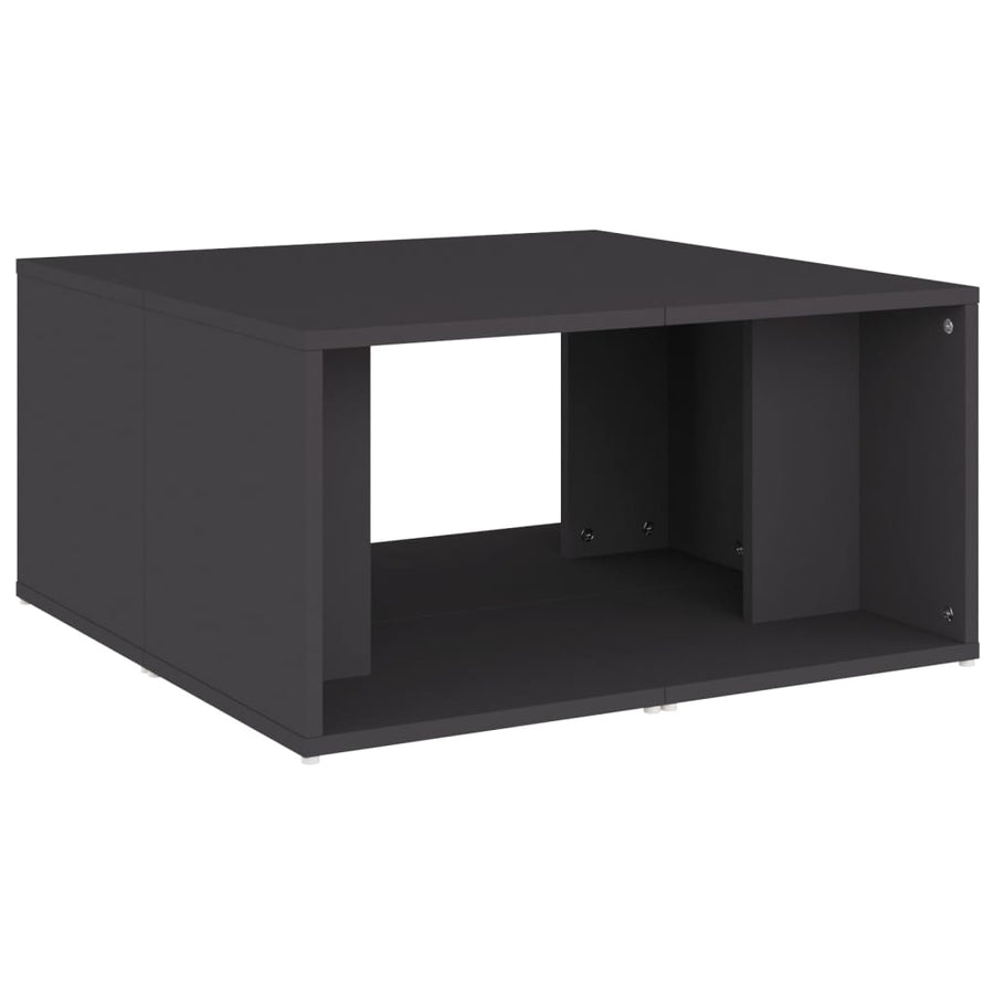 Salontafels 33X33X33 Cm Spaanplaat Grijs