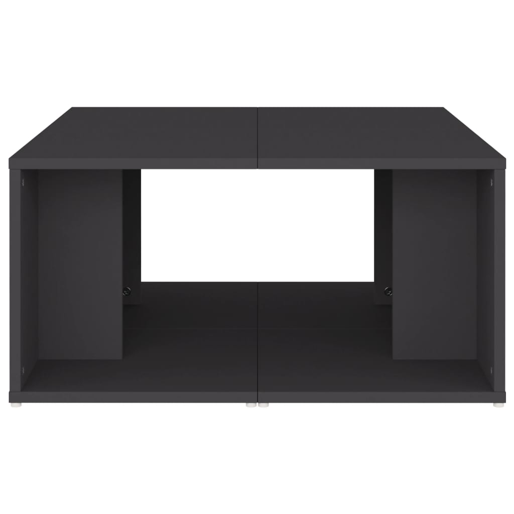Salontafels 33X33X33 Cm Spaanplaat Grijs