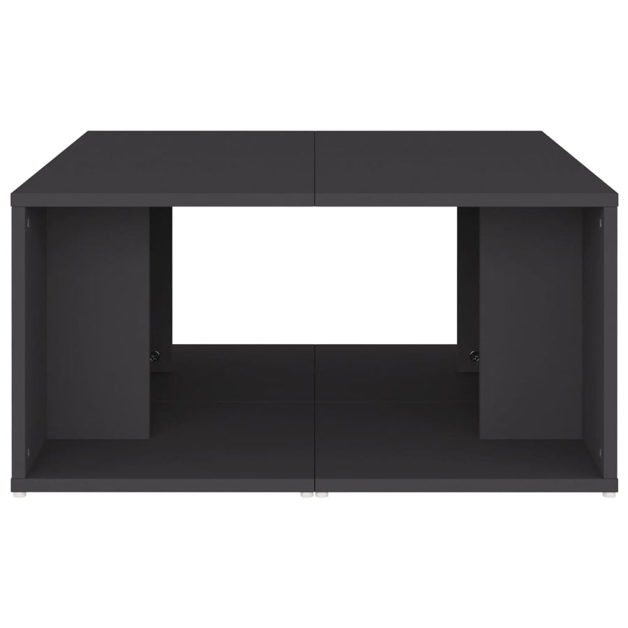 Salontafels 33X33X33 Cm Spaanplaat Grijs