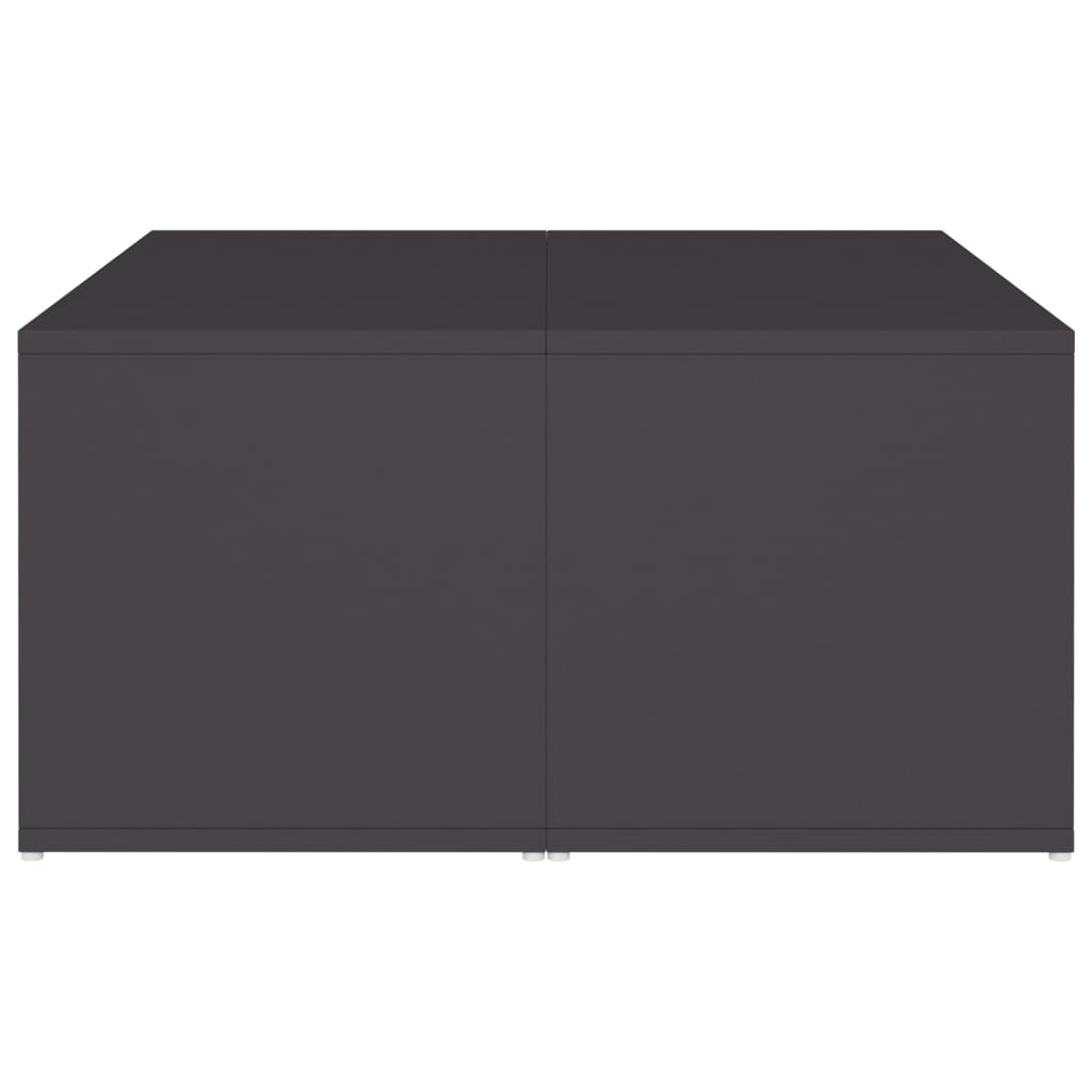 Salontafels 33X33X33 Cm Spaanplaat Grijs