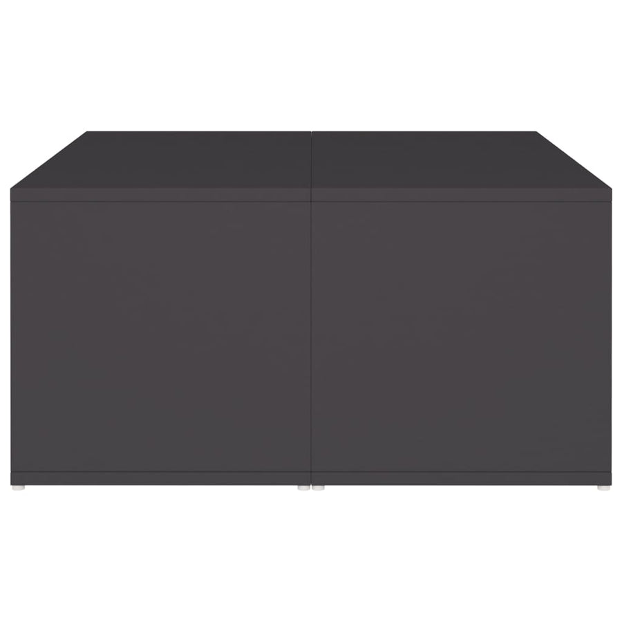 Salontafels 33X33X33 Cm Spaanplaat Grijs