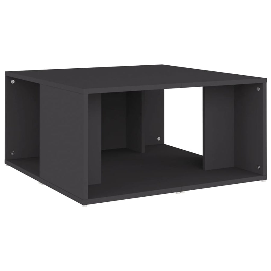 Salontafels 33X33X33 Cm Spaanplaat Grijs