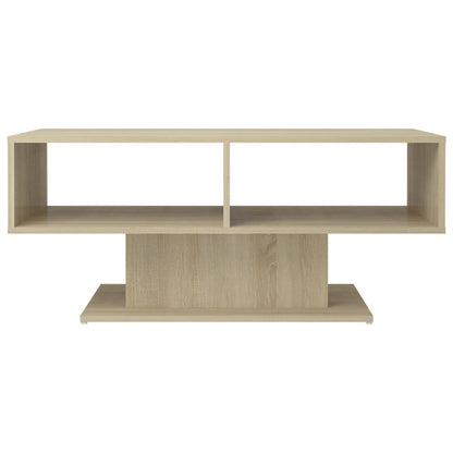 Salontafel 03,5X50X44,5 Cm Spaanplaat Kleurig Sonoma eiken