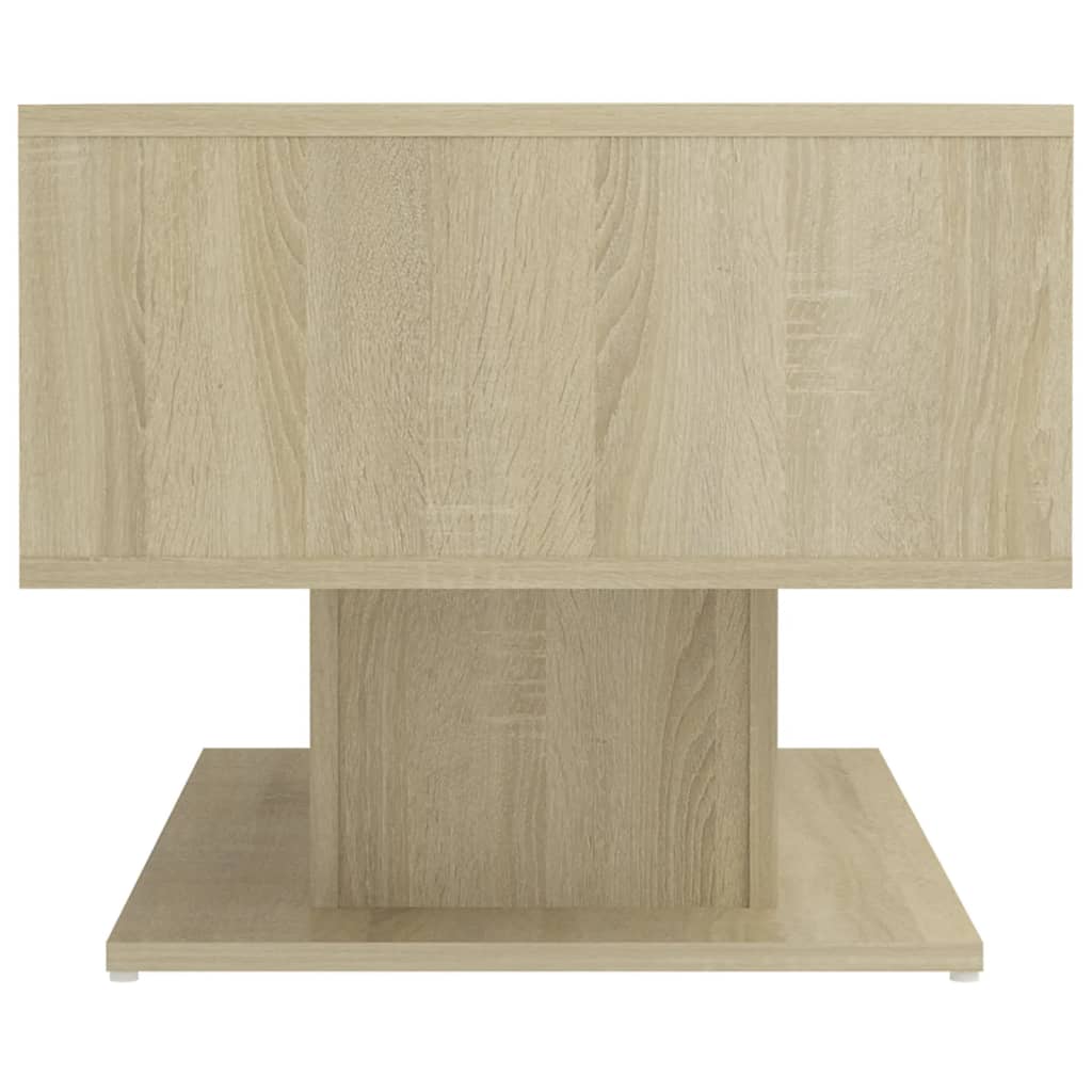 Salontafel 03,5X50X44,5 Cm Spaanplaat Kleurig Sonoma eiken