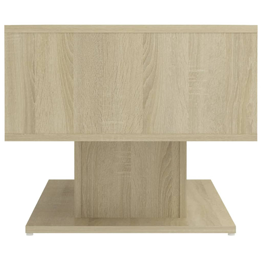 Salontafel 03,5X50X44,5 Cm Spaanplaat Kleurig Sonoma eiken