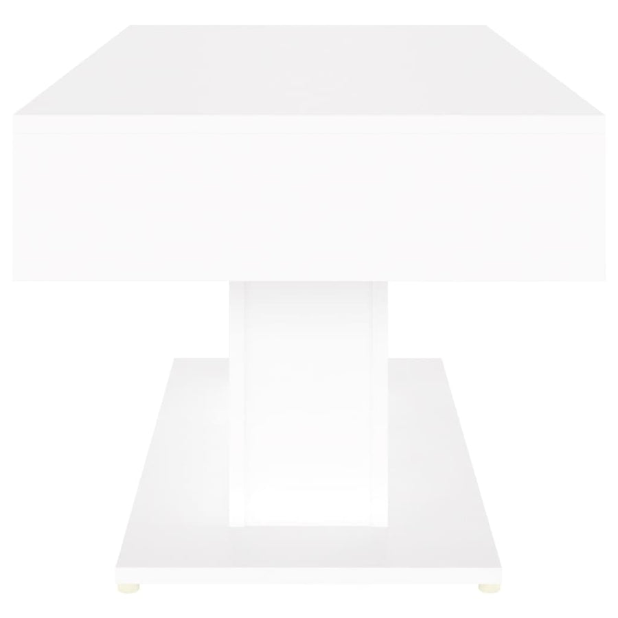 Salontafel 96x50x45 cm spaanplaat wit Wit