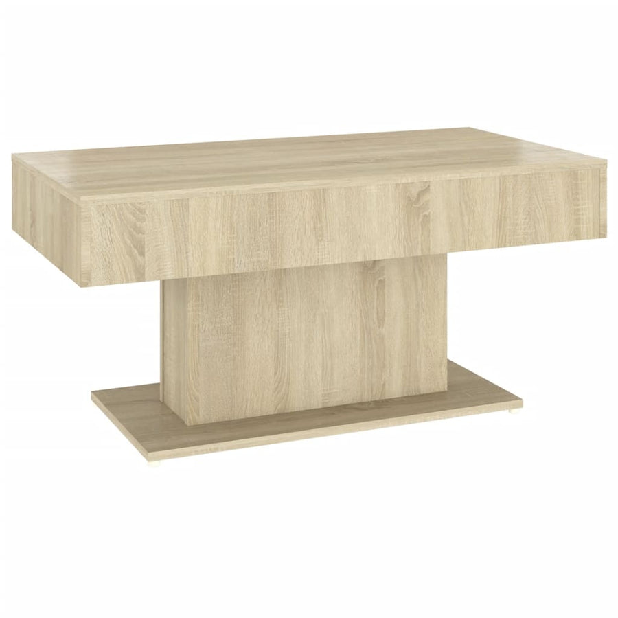 Salontafel 96x50x45 cm spaanplaat sonoma eikenkleurig Sonoma eiken
