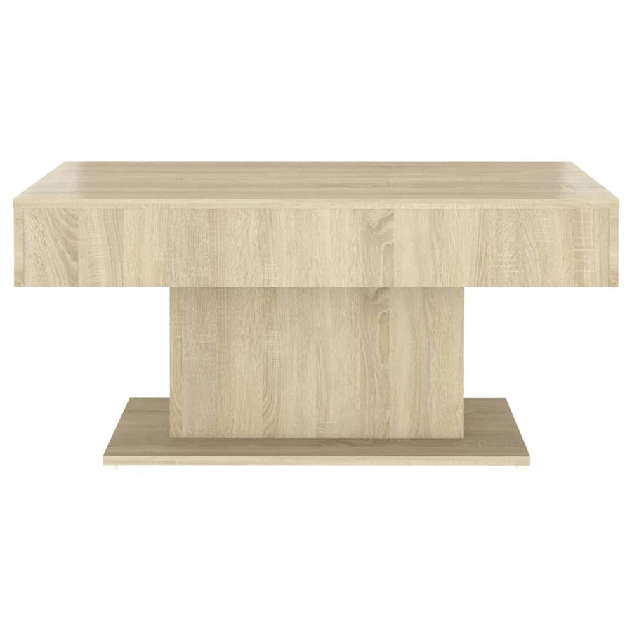 Salontafel 96x50x45 cm spaanplaat sonoma eikenkleurig Sonoma eiken