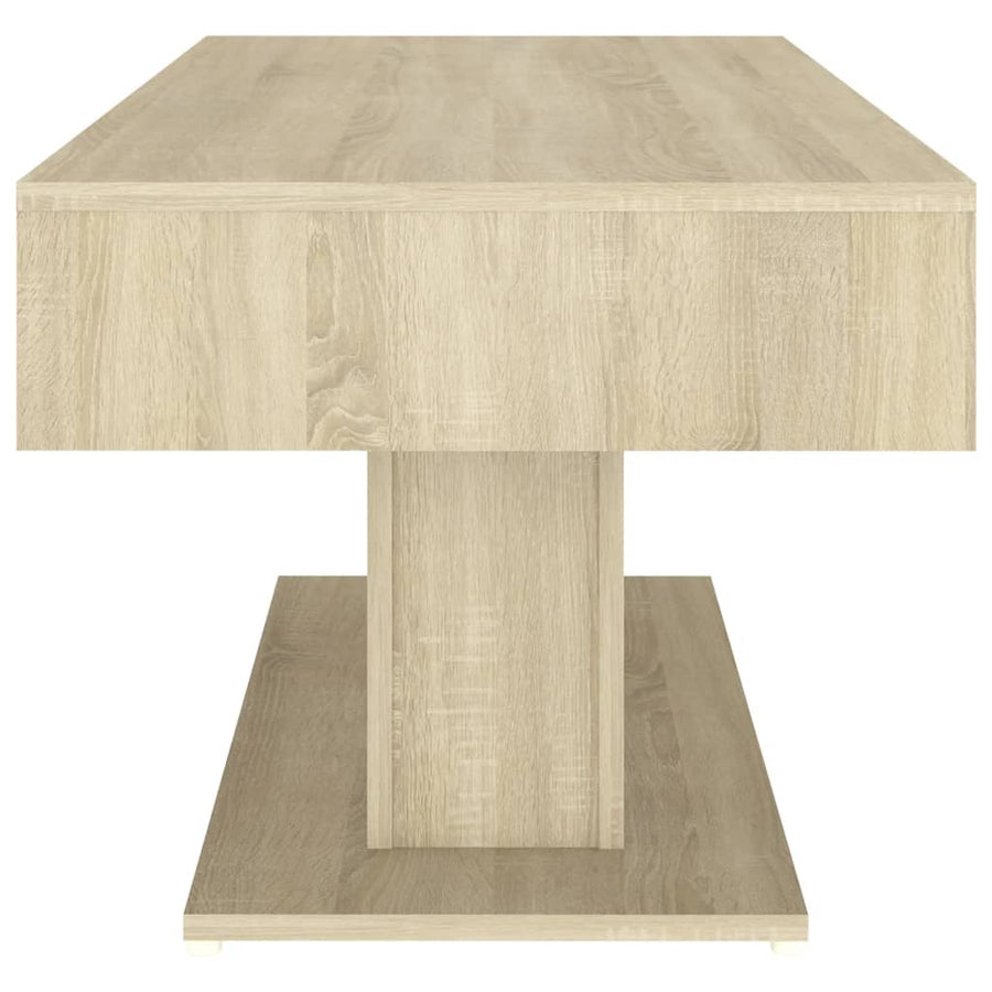 Salontafel 96x50x45 cm spaanplaat sonoma eikenkleurig Sonoma eiken
