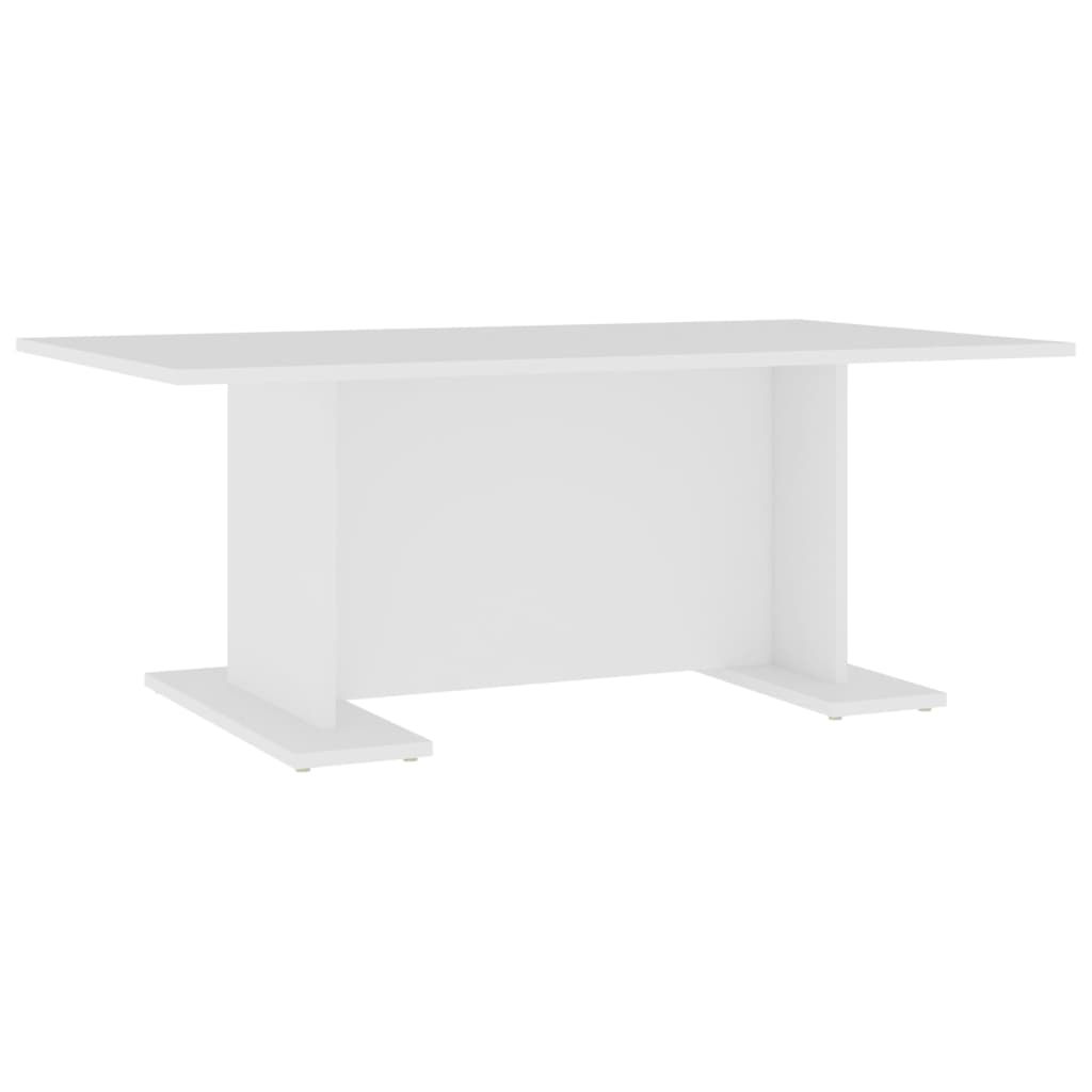 Salontafel 03,5X60X40 Cm Spaanplaat Wit