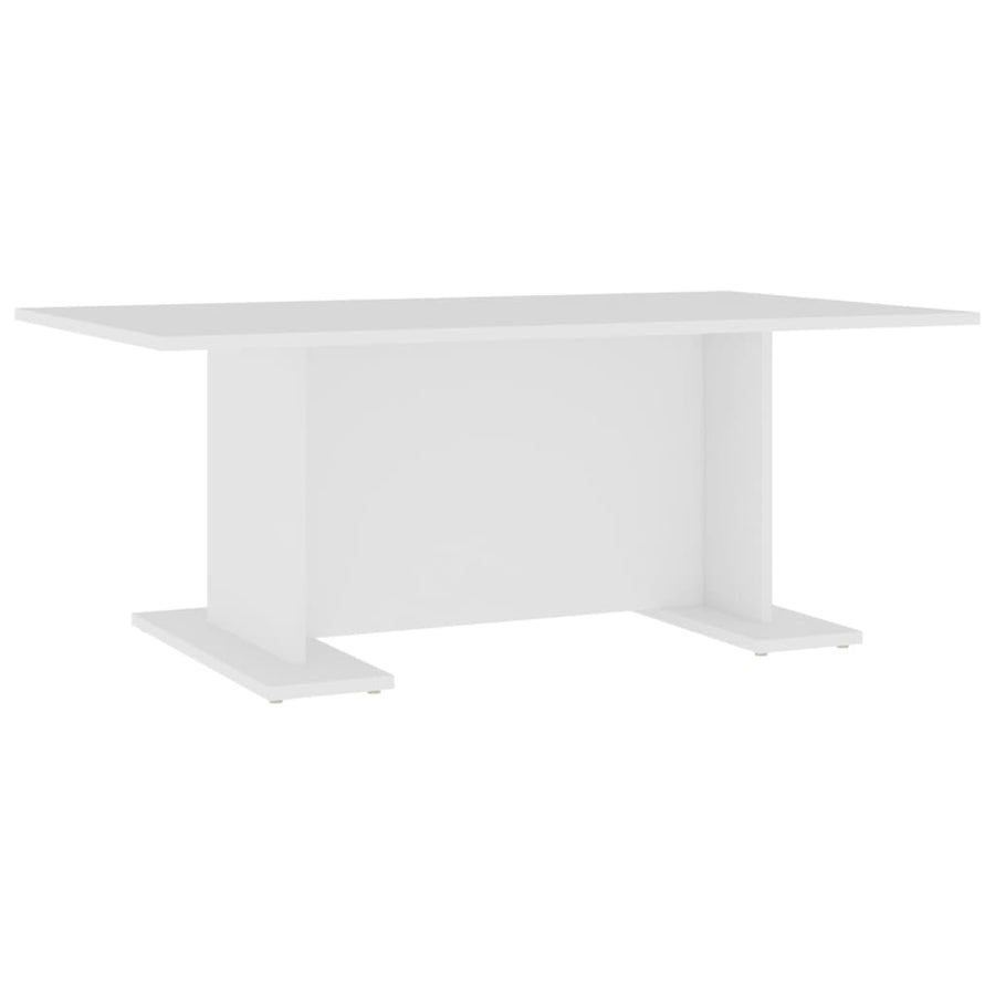 Salontafel 03,5X60X40 Cm Spaanplaat Wit