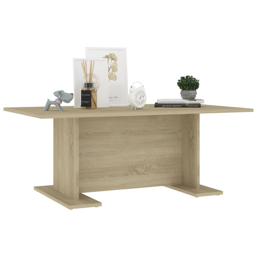 Salontafel 103,5X60X40 Cm Spaanplaat Sonoma Eikenkleurig