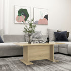 Coffee table 103.5x60x40 cm engineered wood Sonoma oak finish