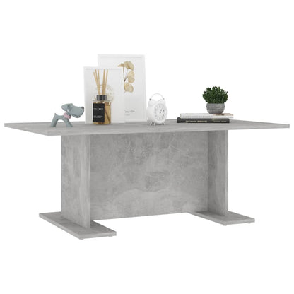 Salontafel 103,5X60X40 Cm Spaanplaat Betongrijs