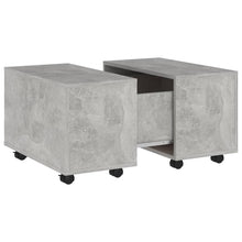 Salontafel 60X60X38 Cm Spaanplaat Betongrijs
