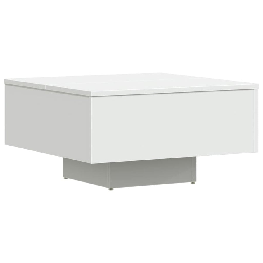 Salontafel 60X60X3,5 Cm Spaanplaat Wit