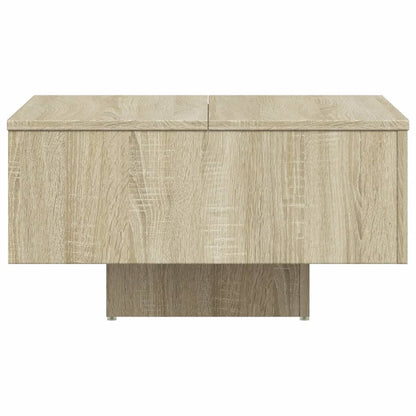 Salontafel 60X60X3,5 Cm Spaanplaat Kleurig Sonoma eiken