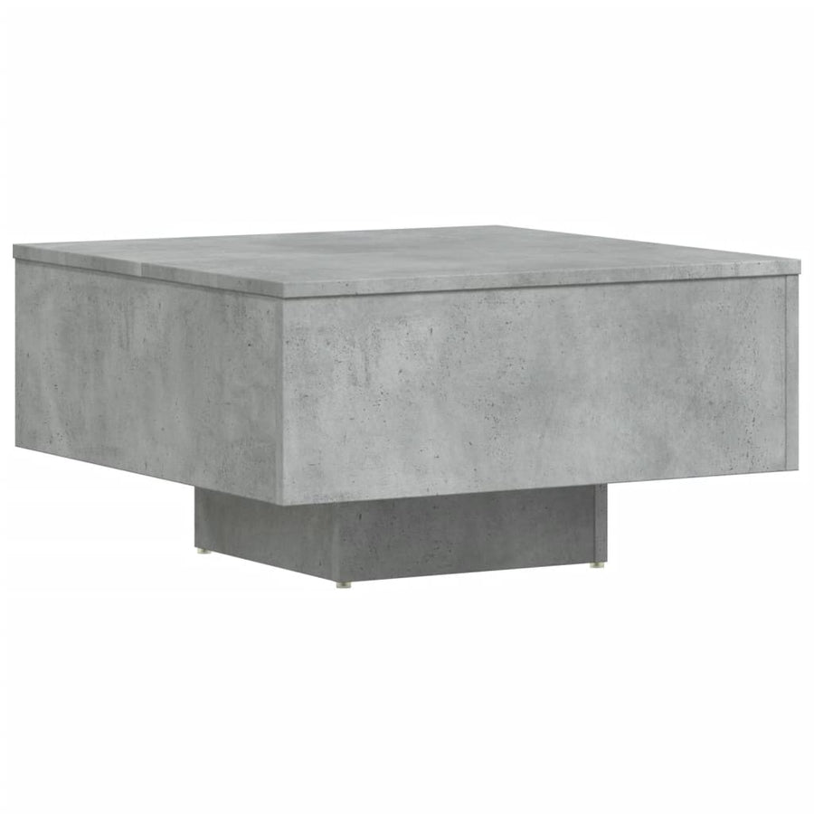Salontafel 60X60X3,5 Cm Spaanplaat Betongrijs