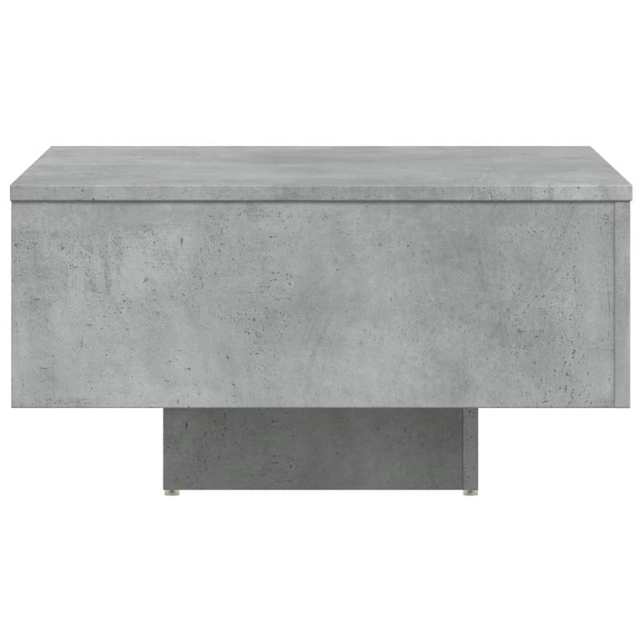 Salontafel 60X60X3,5 Cm Spaanplaat Betongrijs