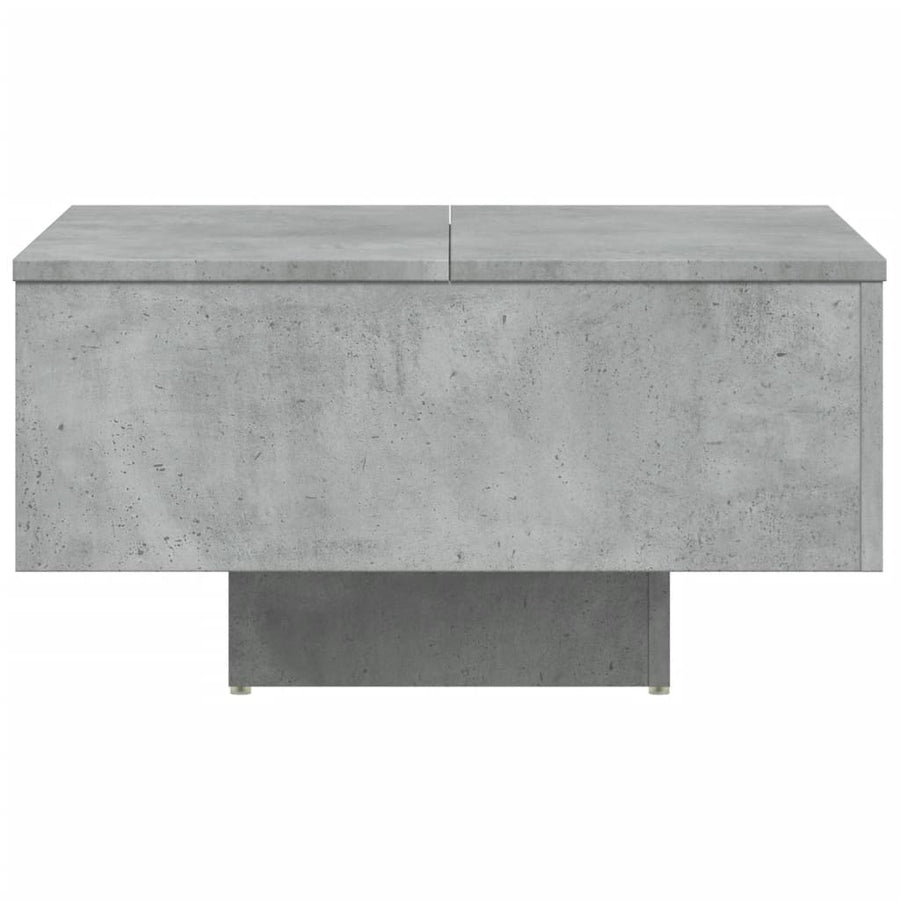 Salontafel 60X60X3,5 Cm Spaanplaat Betongrijs
