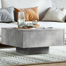 Salontafel 60X60X3,5 Cm Spaanplaat Betongrijs