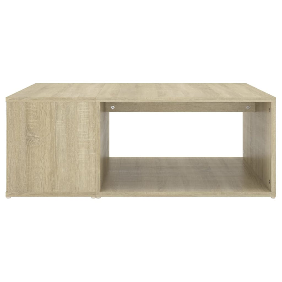 Salontafel 90X67X33 Cm Spaanplaat Kleurig Sonoma eiken