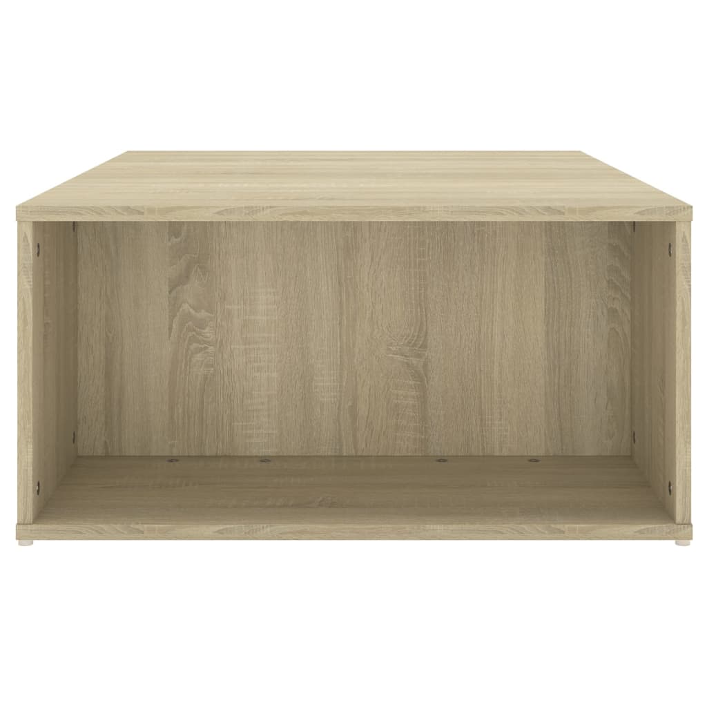 Salontafel 90X67X33 Cm Spaanplaat Kleurig Sonoma eiken