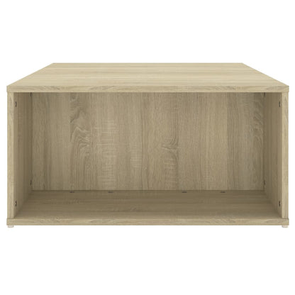 Salontafel 90X67X33 Cm Spaanplaat Kleurig Sonoma eiken