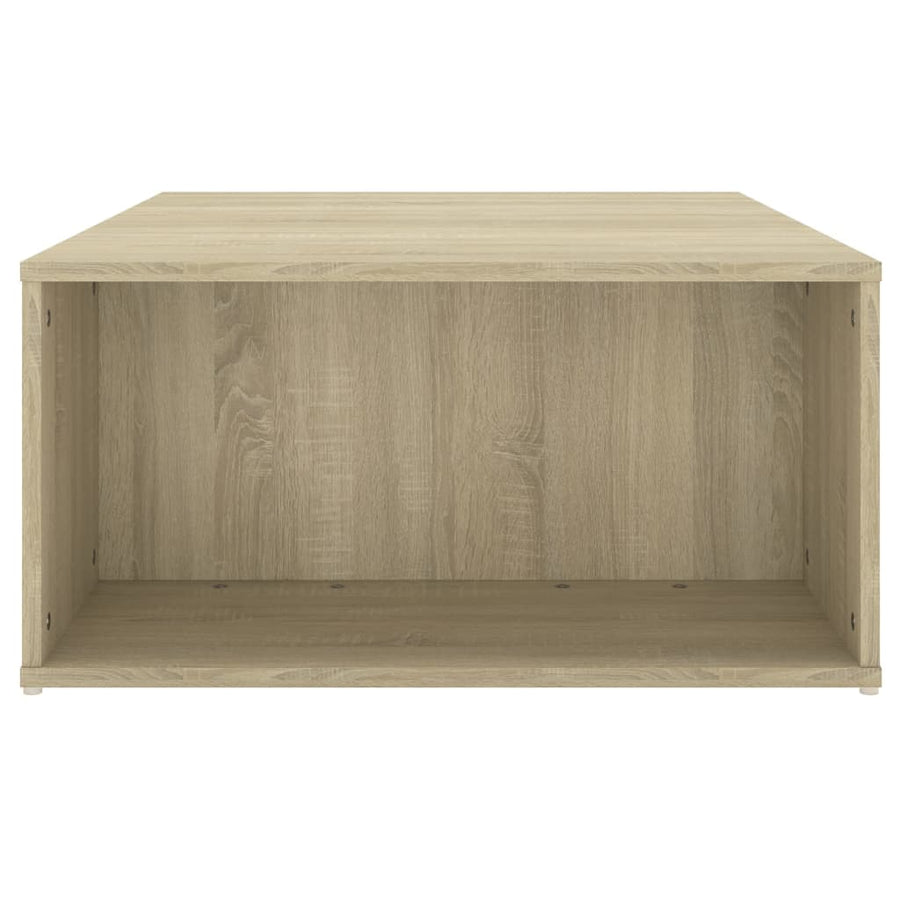 Salontafel 90X67X33 Cm Spaanplaat Kleurig Sonoma eiken