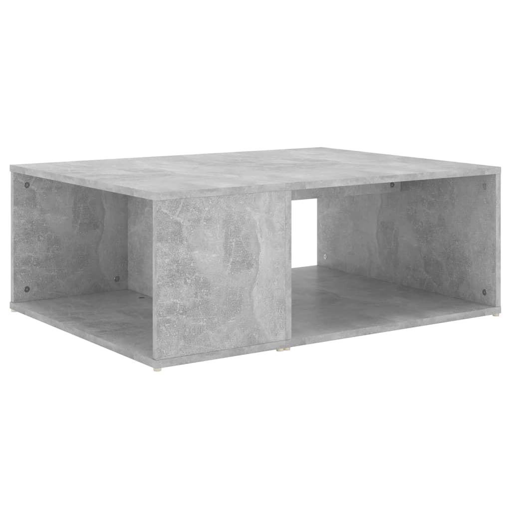 Salontafel 90X67X33 Cm Spaanplaat Betongrijs