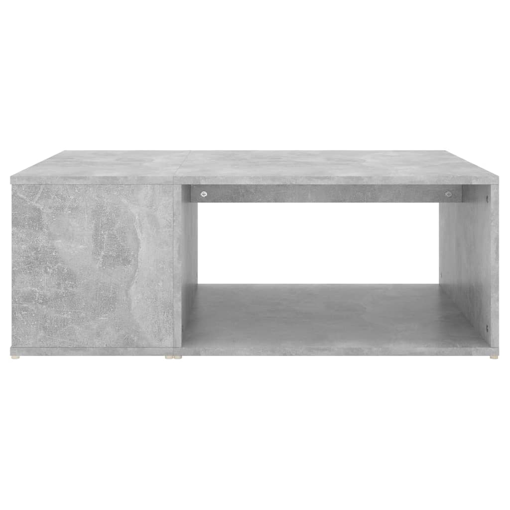 Salontafel 90X67X33 Cm Spaanplaat Betongrijs