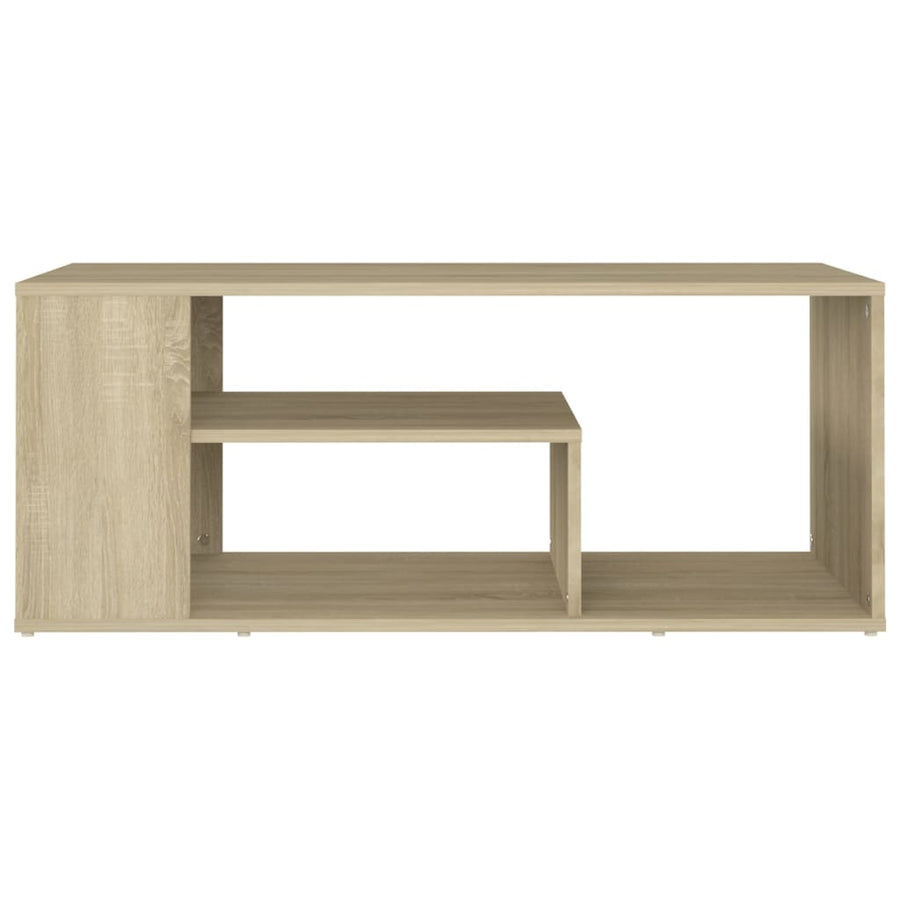 Salontafel 100x50x40 cm spaanplaat sonoma eikenkleurig Sonoma eiken