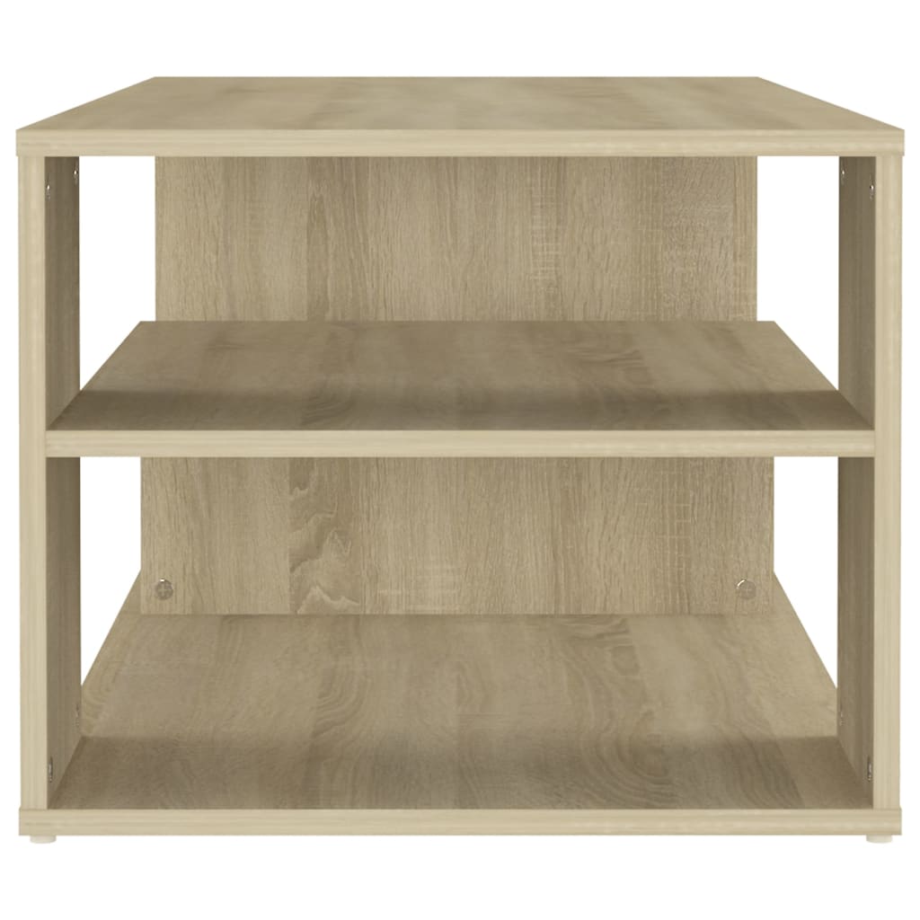 Salontafel 100x50x40 cm spaanplaat sonoma eikenkleurig Sonoma eiken