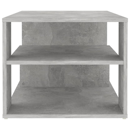 Salontafel 100x50x40 cm spaanplaat betongrijs Betongrijs