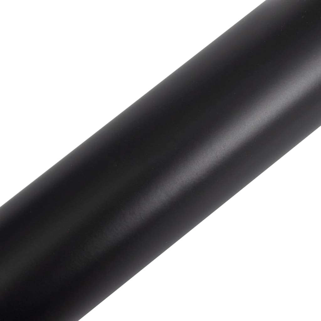 2 St Autofolie 100X150 Cm + 50X150 Cm Matzwart 100 x 150 cm + 50 x 150 cm matt black