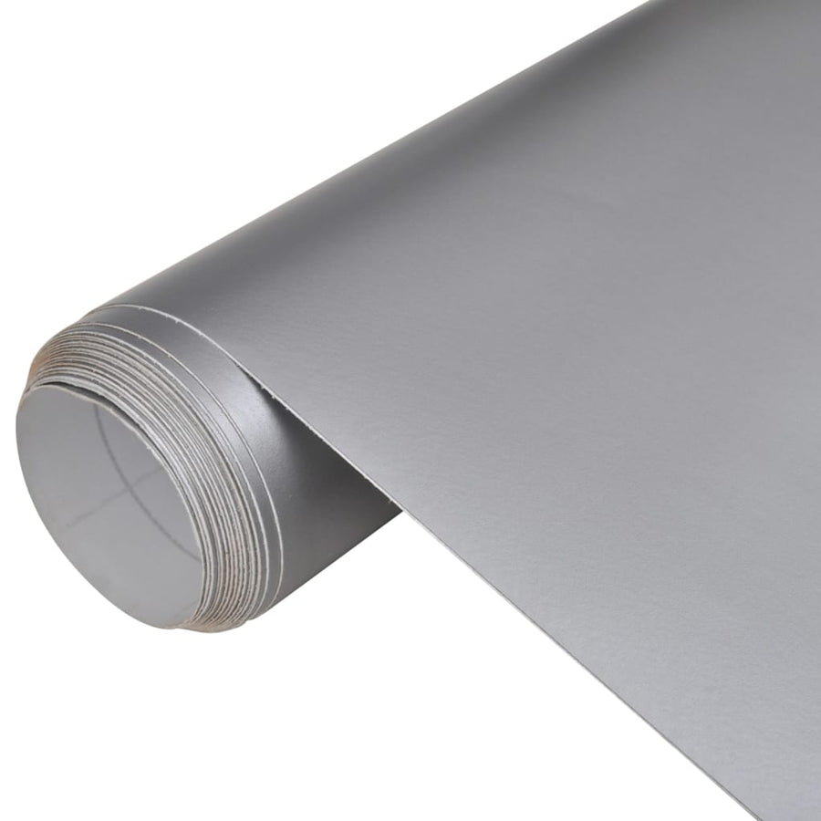Autofolie 100X150 Cm Matzilverkleurig 100 x 150 cm matt silver