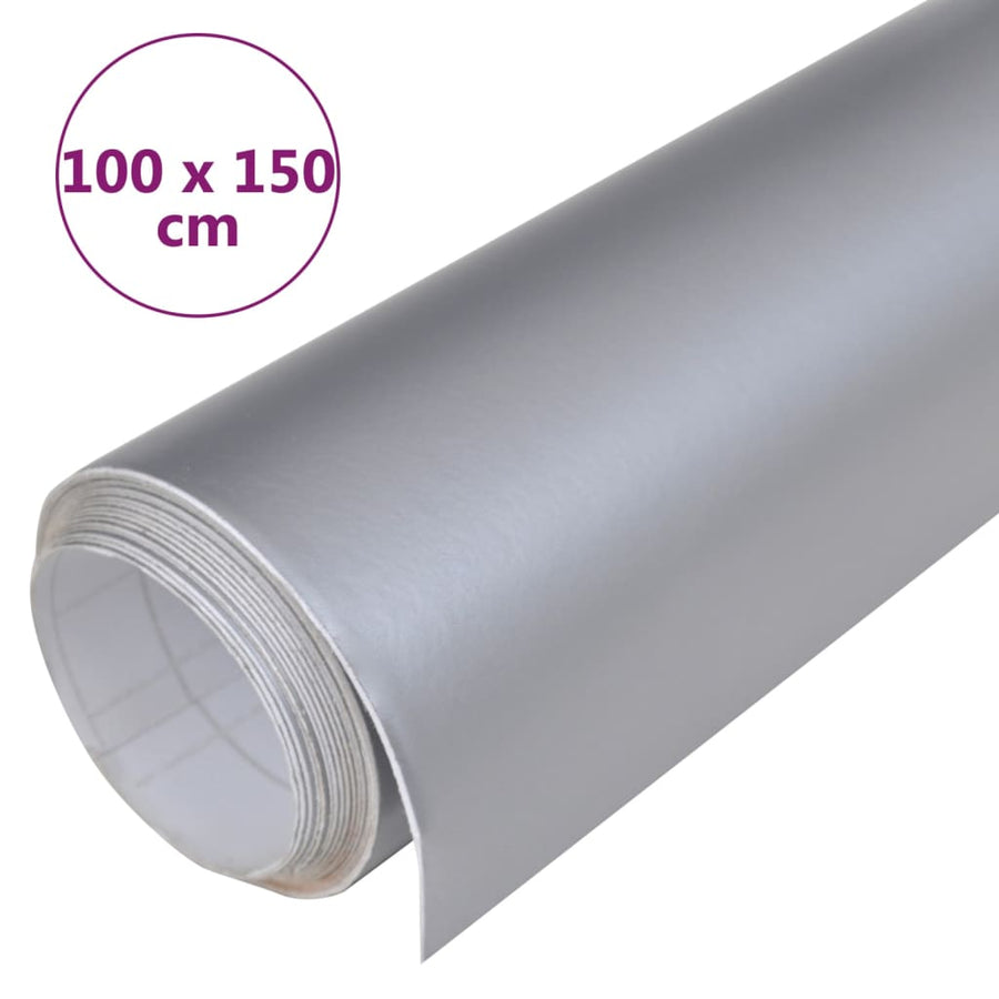 Autofolie 100X150 Cm Matzilverkleurig 100 x 150 cm matt silver