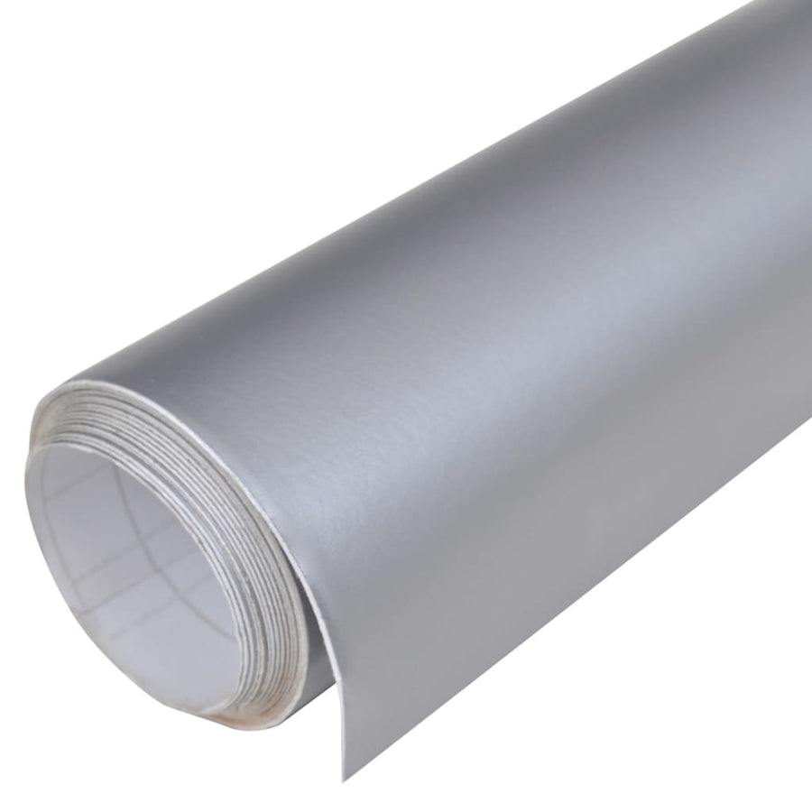 2 St Autofolie 100X150 Cm Matzilverkleurig 100 x 150 cm matt silver