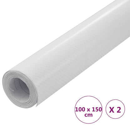 Autofolie 4D 2 100 x 150 cm Wit