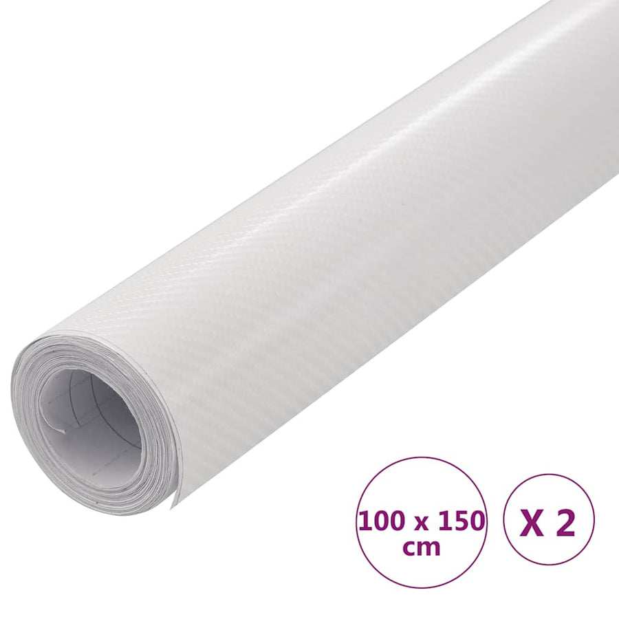 Autofolie 4D 2 100 x 150 cm Wit