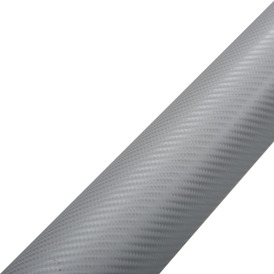 Autofolie 4D 100X150 Cm Zilverkleurig 100 x 150 cm