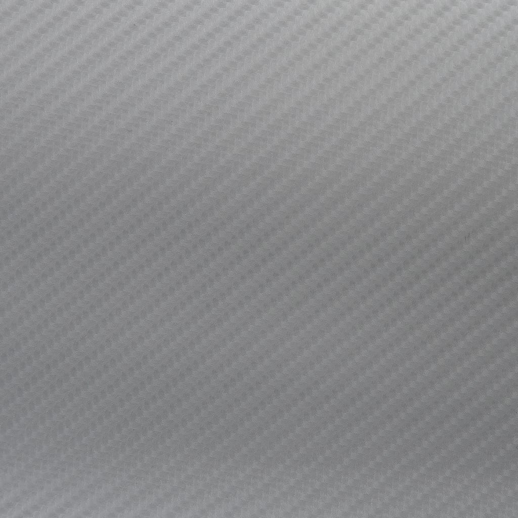 2 St Autofolie 4D 100X150 Cm + 50X150 Cm Zilverkleurig 100 x 150 cm + 50 x 150 cm
