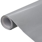 Autofolie 2 st 100x150 cm zilver 4D