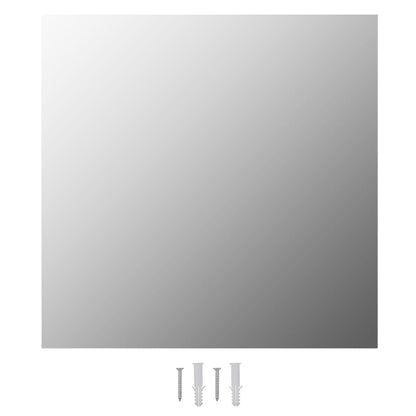 Wandspiegel Met Led-Lampen Vierkant Glas 1 40 x 40 cm Met LED's