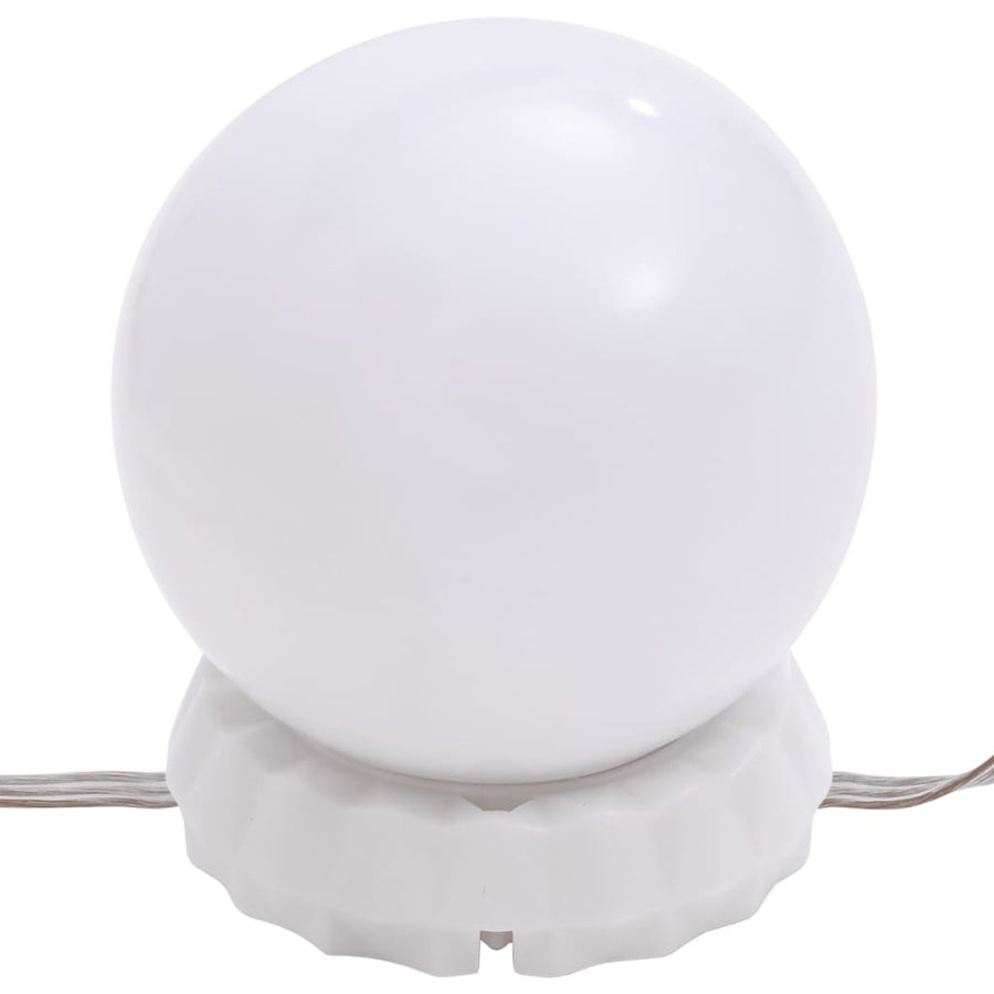 Wandspiegel Met Led-Lampen Rechthoekig Glas 1 60 x 40 cm Met LED's