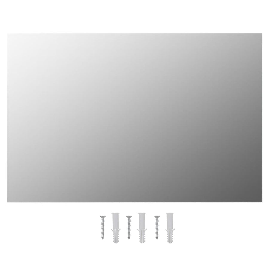 Wandspiegel Met Led-Lampen Rechthoekig Glas 1 60 x 40 cm Met LED's