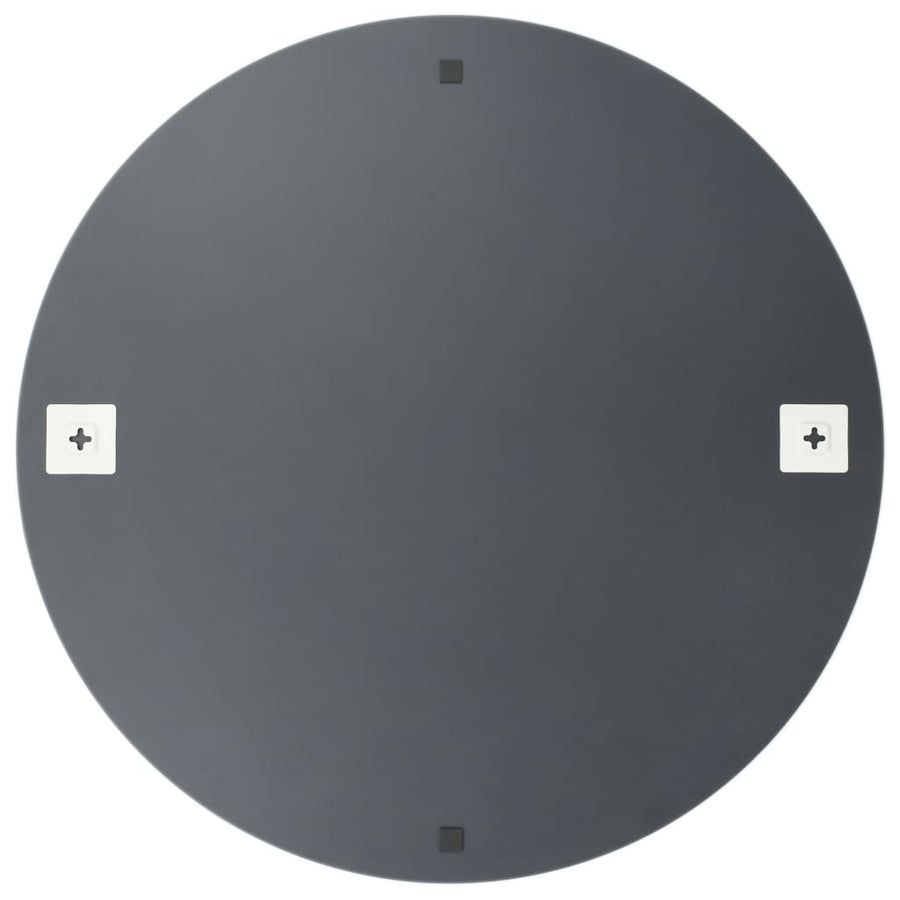 Wandspiegel Met Led-Lampen Rond Glas 1 Φ 50 cm Met LED's