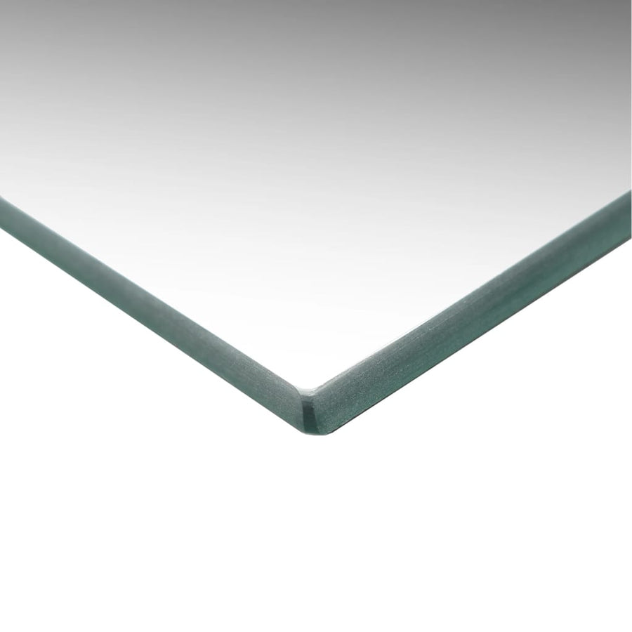 Wandspiegel Zonder Lijst Met Led-Lampen Rechthoekig Glas 1 80 x 60 cm Met LED's